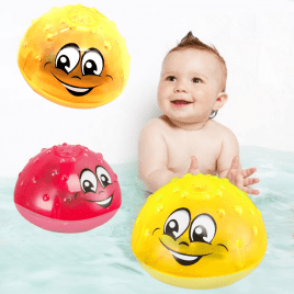 Интерактивная игрушка для купания «Забавный Смайлик фонтанчик» | Музыка, свет