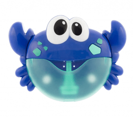 Игрушка для купания ребенка «Пенный краб» | синий