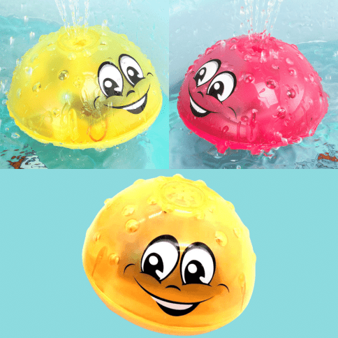 Интерактивная игрушка для купания «Забавный Смайлик фонтанчик» | Музыка, свет без выбора цвета фото 4