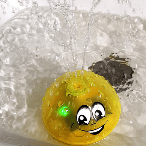 Интерактивная игрушка для купания «Забавный Смайлик фонтанчик» | Музыка, свет без выбора цвета фото 3