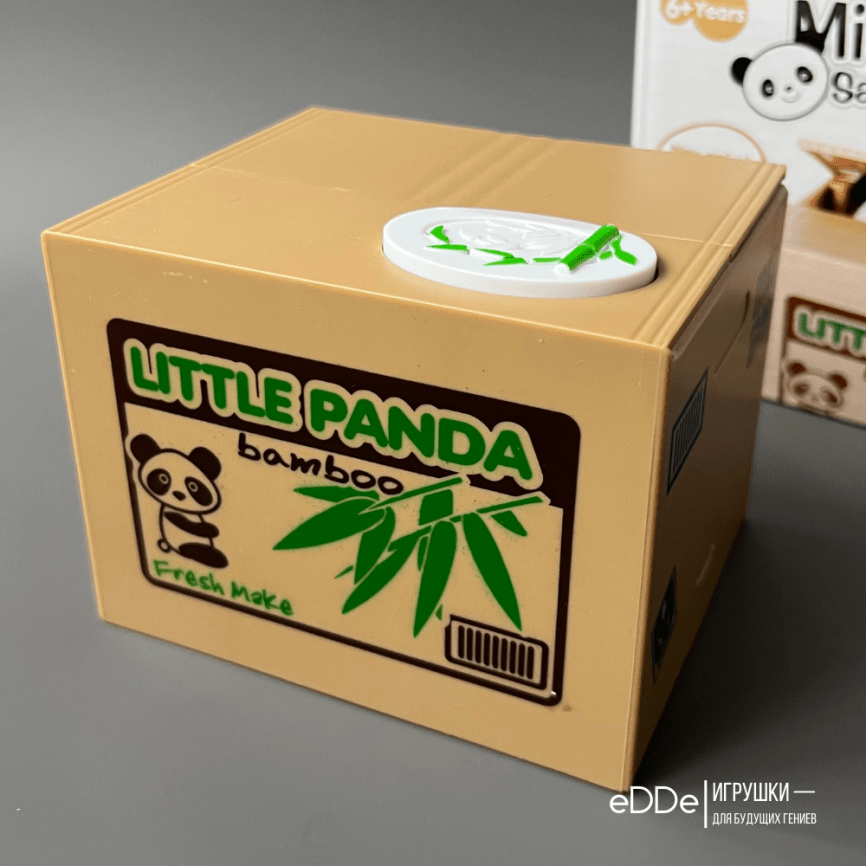 Интерактивная копилка-игрушка «Панда моя монетка»  фото 2
