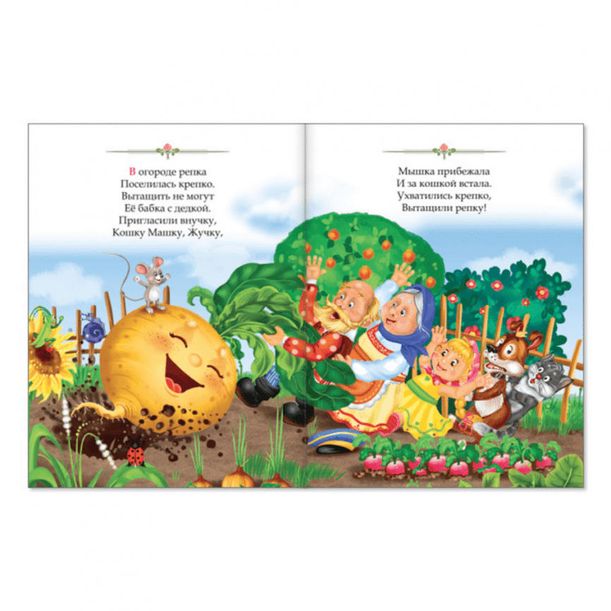 Коллекция книг для детей: Русские Народные Сказки | Набор 10 книг по 12 страниц.  фото 2