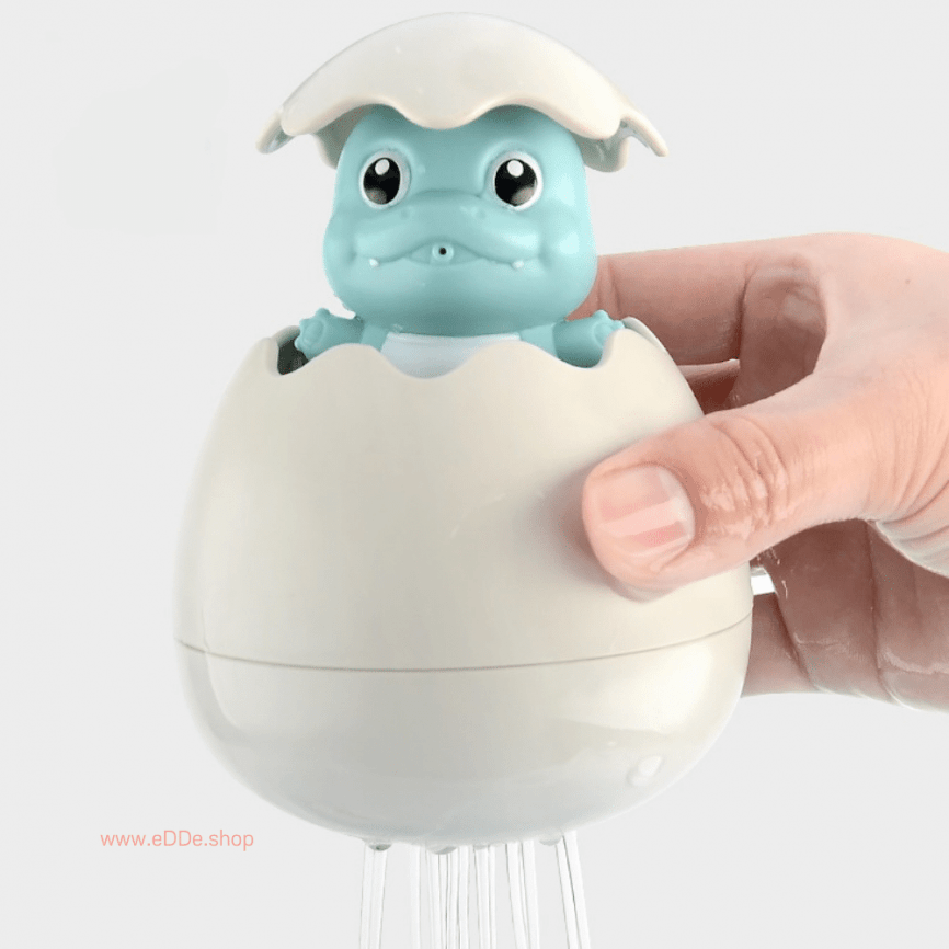 Игрушка для купания яйцо-леечка «Динозаврик в яйце» | Игрушки для ванной  фото 10