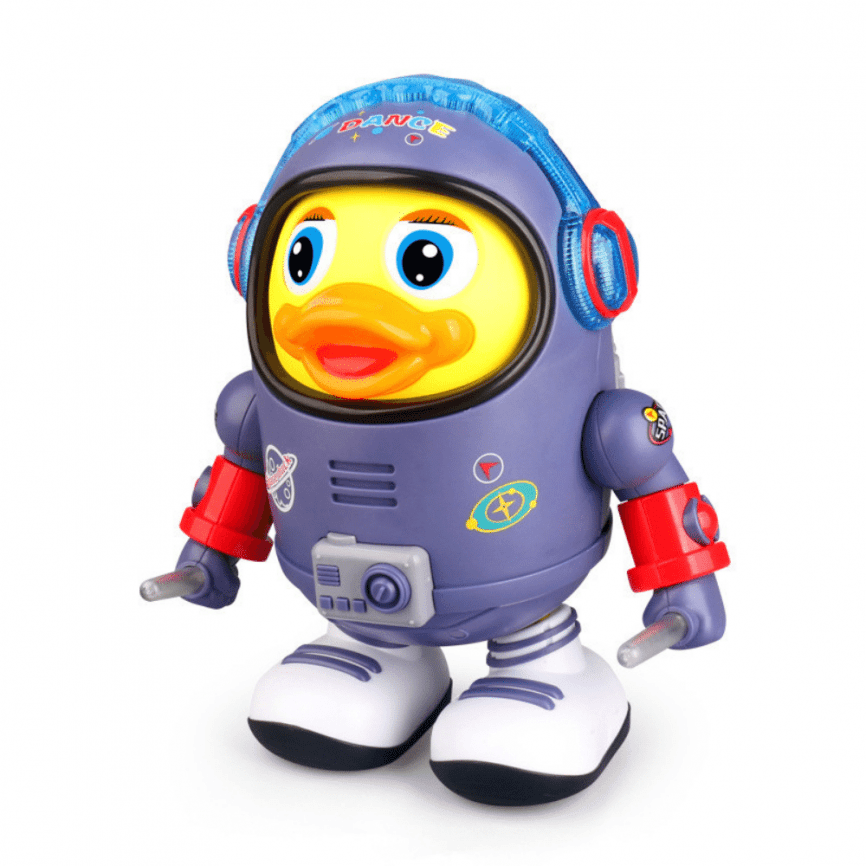 Детская интерактивная игрушка танцующий «Утенок-Космонавт» | музыка, танцует фото 8