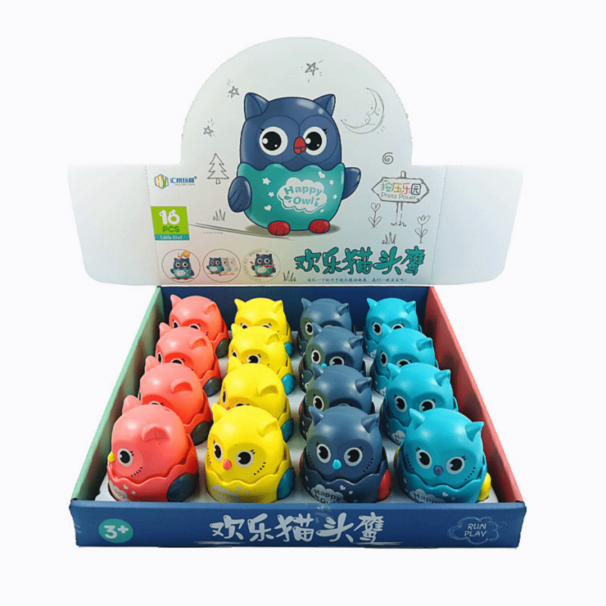 Набор из 2-х интерактивных игрушек «Счастливый Совёнок» | В комплекте 2 совёнка, цвета в ассортименте фото 12