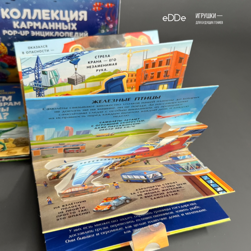 Набор карманных панорамных энциклопедий №1 / 6 книг в комплекте фото 3