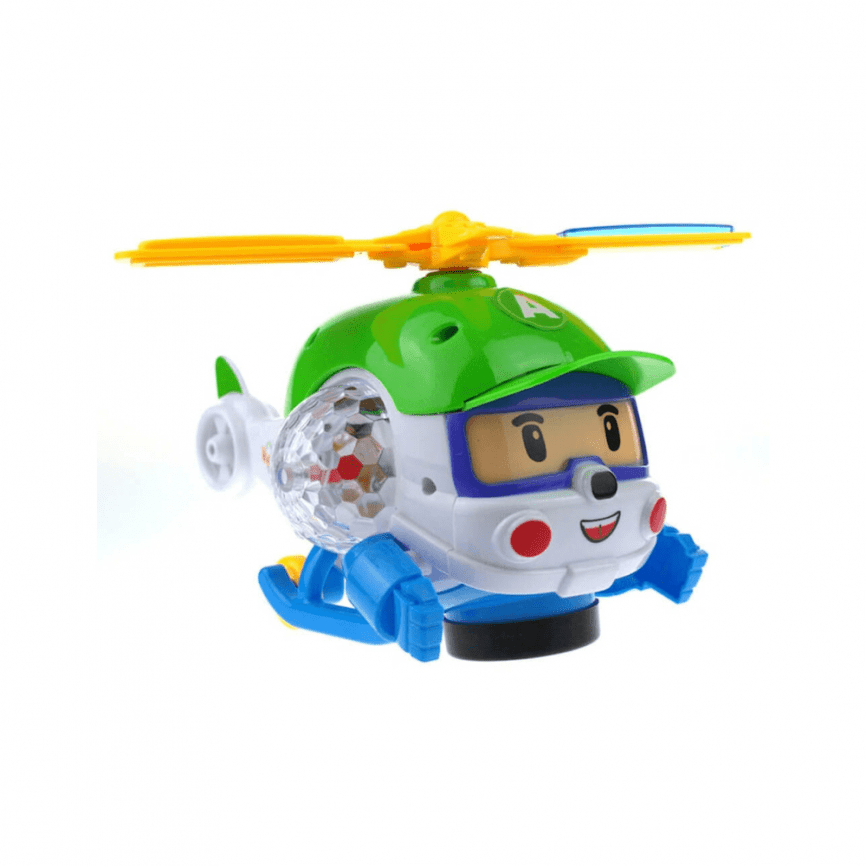 Интерактивная музыкальная игрушка «Вертолетик Альфа» | свет, звук  фото 3