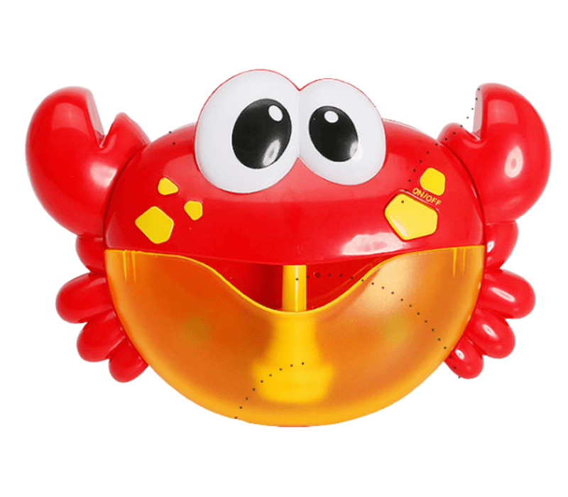 Игрушка для купания ребенка «Пенный краб» | красный фото 1