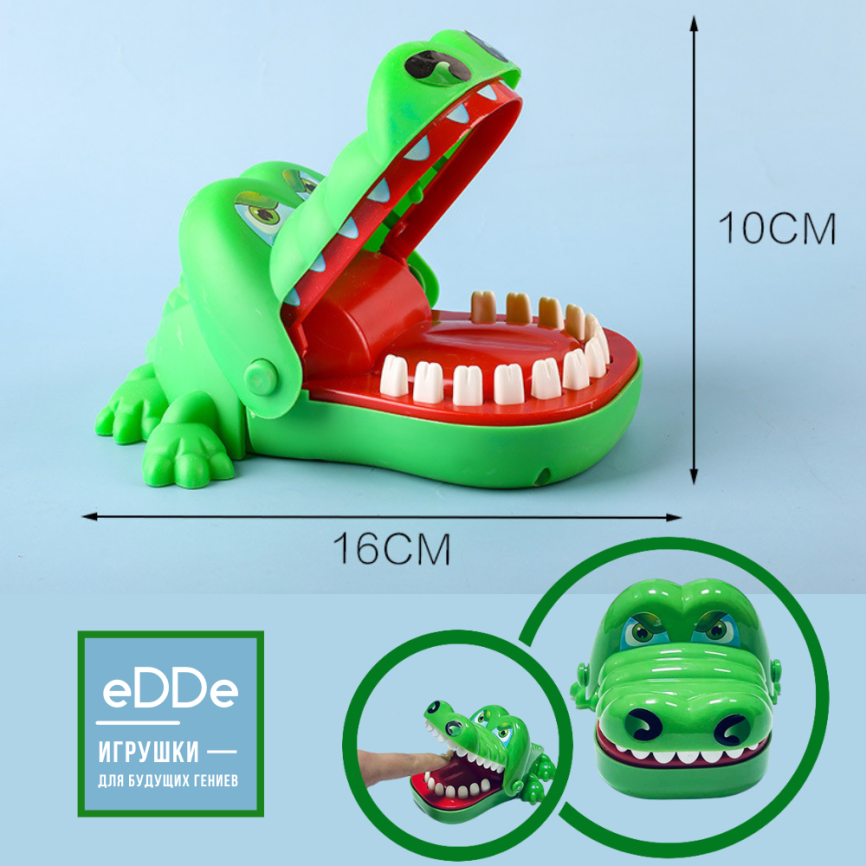 Настольная игра-ловушка для развития реакции «Больные Зубы Крокодила»  фото 5