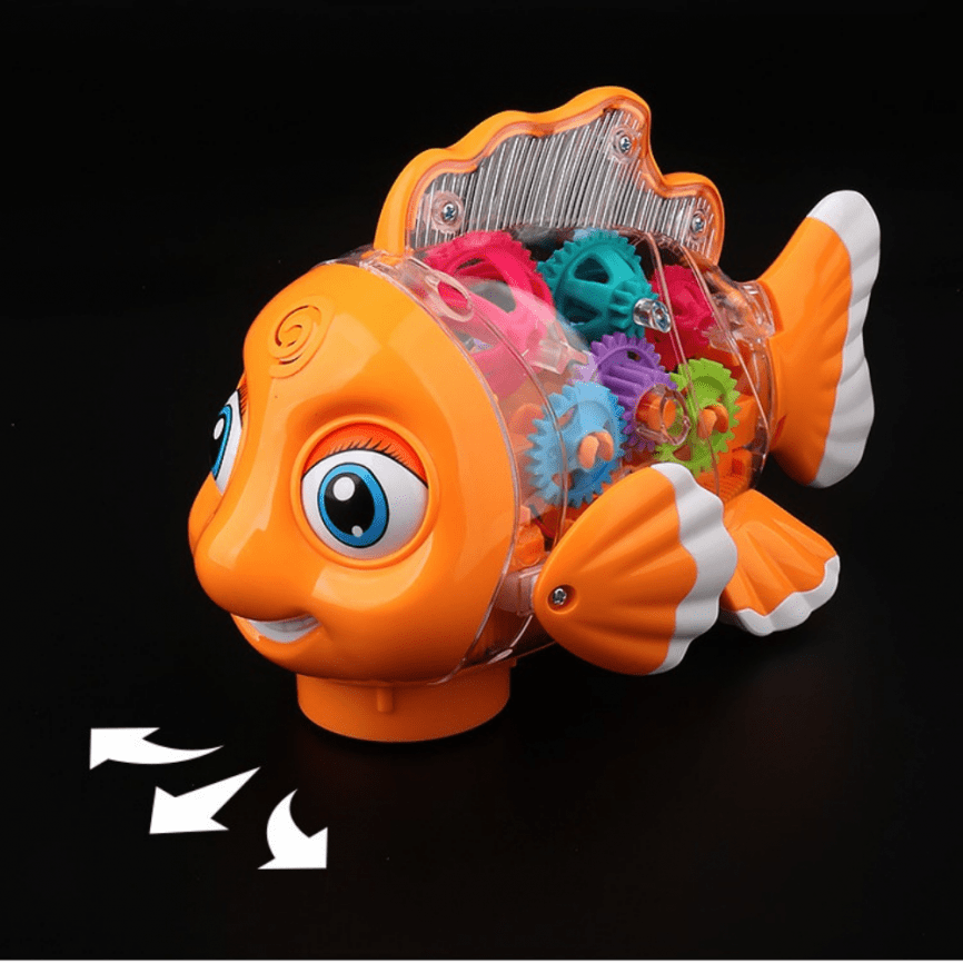 Светящийся интерактивная «Рыбка Снупи» | GearFish: световые и звуковые эффекты фото 4