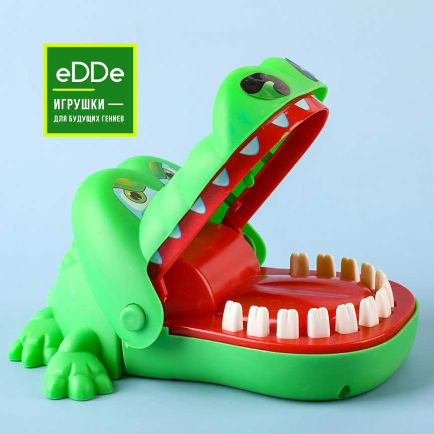 Настольная игра-ловушка для развития реакции «Больные Зубы Крокодила»  фото 2