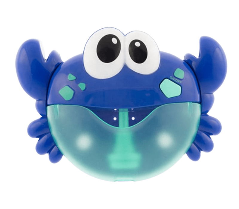 Музыкальная игрушка для купания малыша генератор пены «Пенный Краб» | Игрушка для купания с мыльными пузырями  фото 1